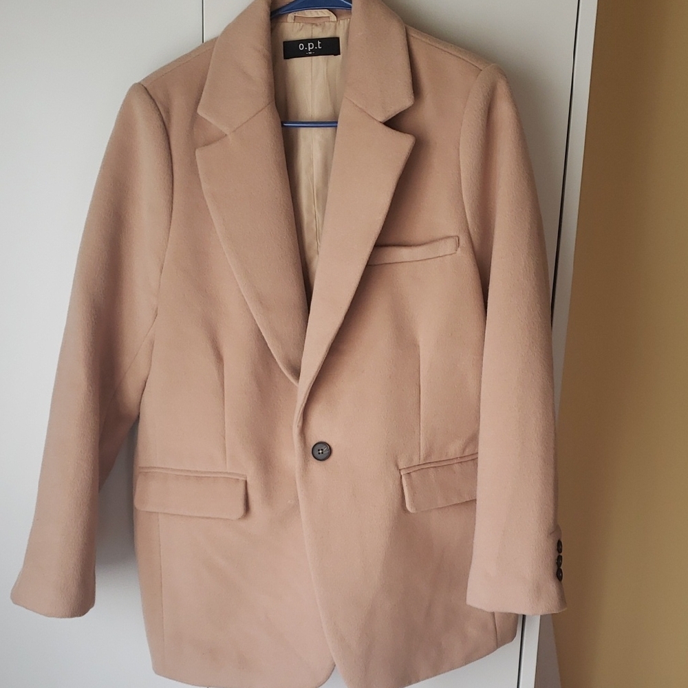 O.P.T Women's Classic Tan Blazer